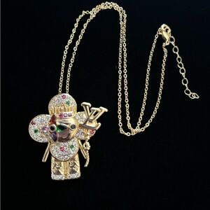 Gold Plated Necklace & Pendant